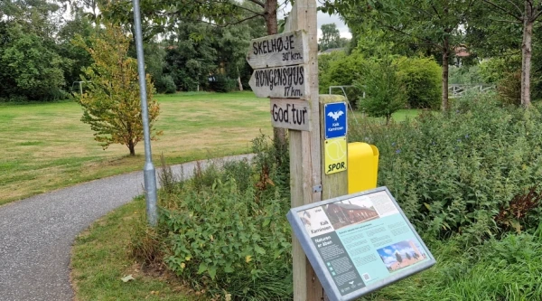 Kalk Kaminoens start ved Stoholm Station