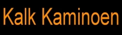 Kalk Kaminoen - tekst logo Link til Kalk Kaminoen - forsiden
